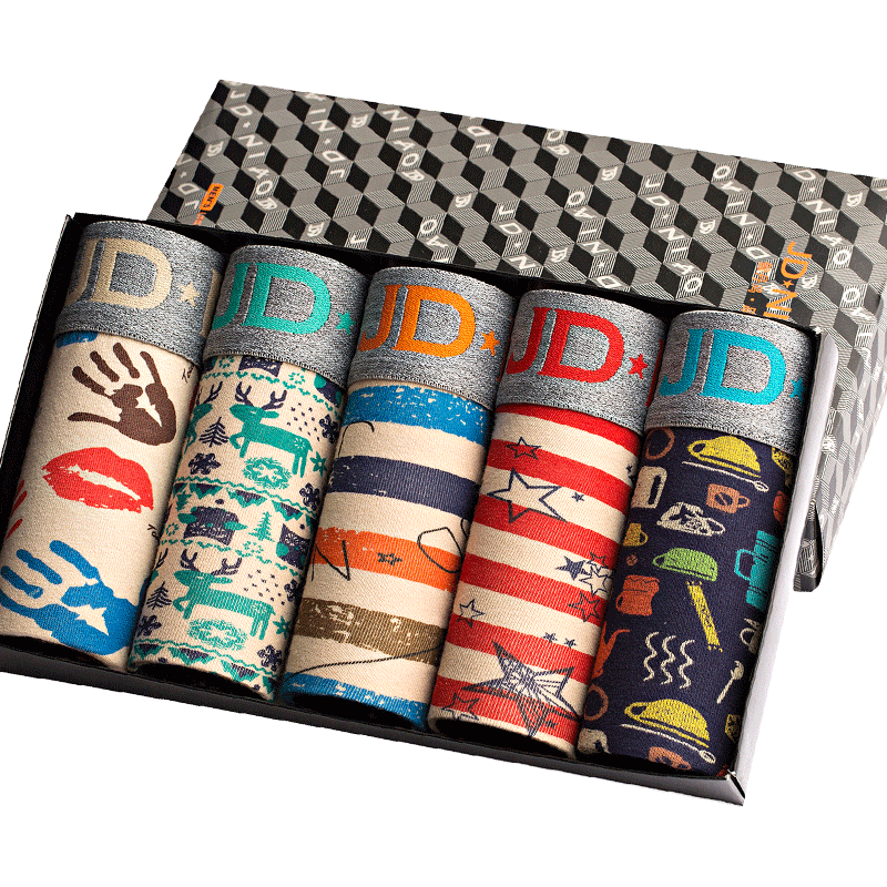 Hot Underwear Men Cotton Boxer - Boxer Brief Pack Cotton recension och pris