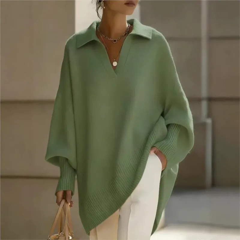 Women's Knitted Sweater Polo C - Thermal Long John recension och pris