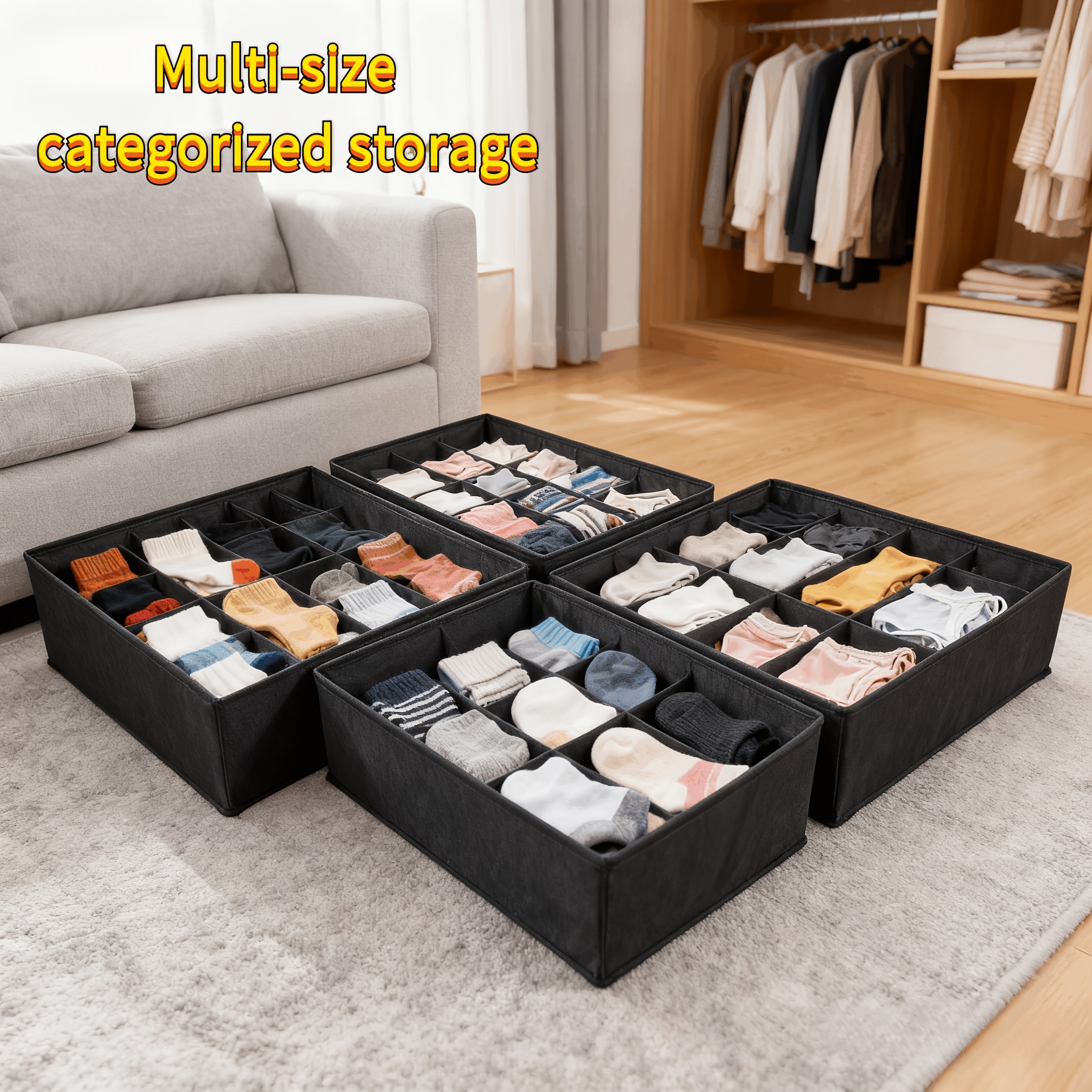 4-Pack Underwear & Bra Organiz - Multi Pack Underwear recension och pris