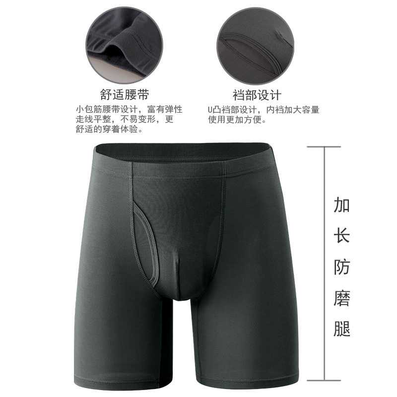 8XL Plus Size Men's Long Leg B - Long Leg Trunk Men recension och pris