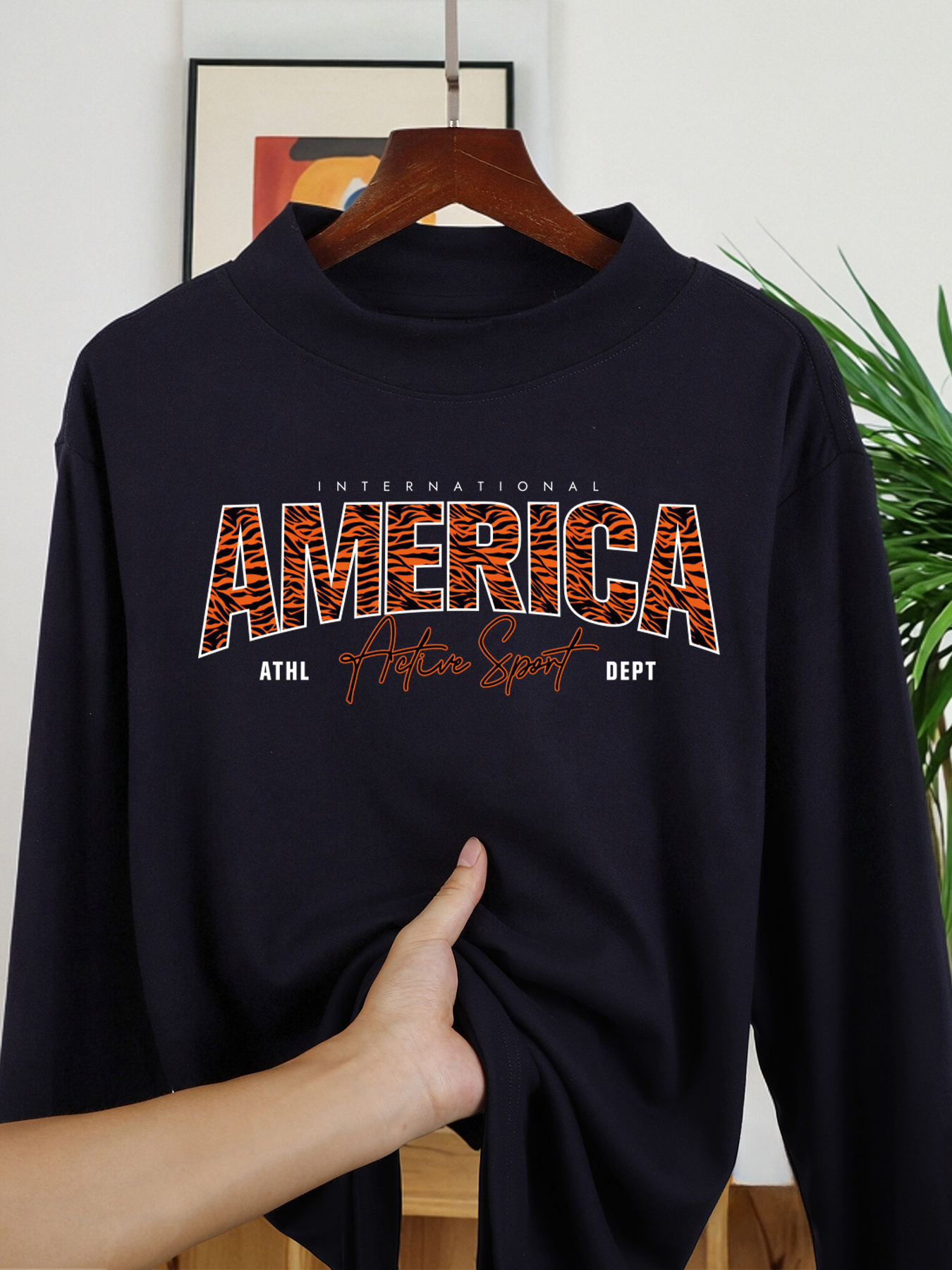 America Active Sport Print Man - Base Layer Top recension och pris