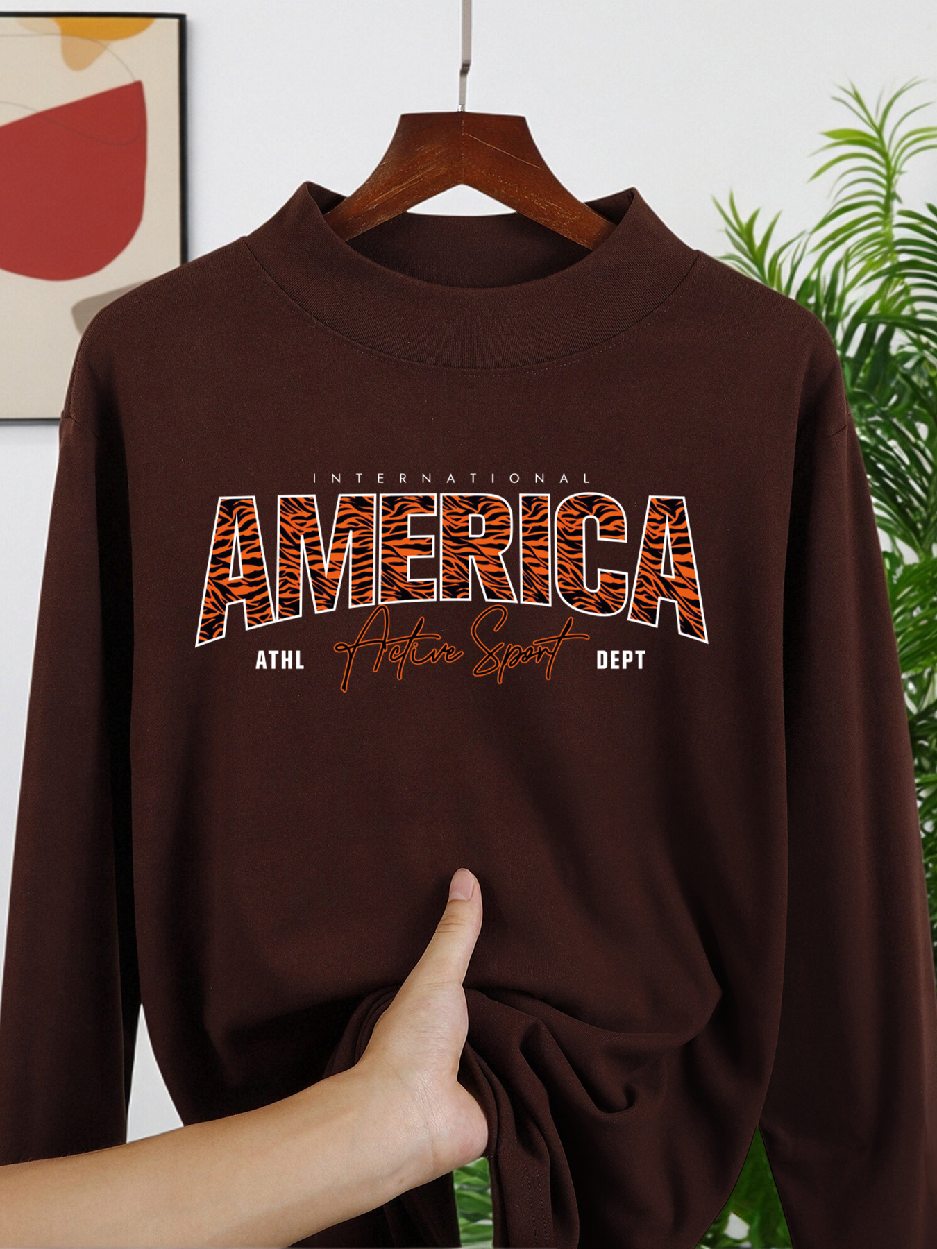 America Active Sport Print Man - Base Layer Top recension och pris