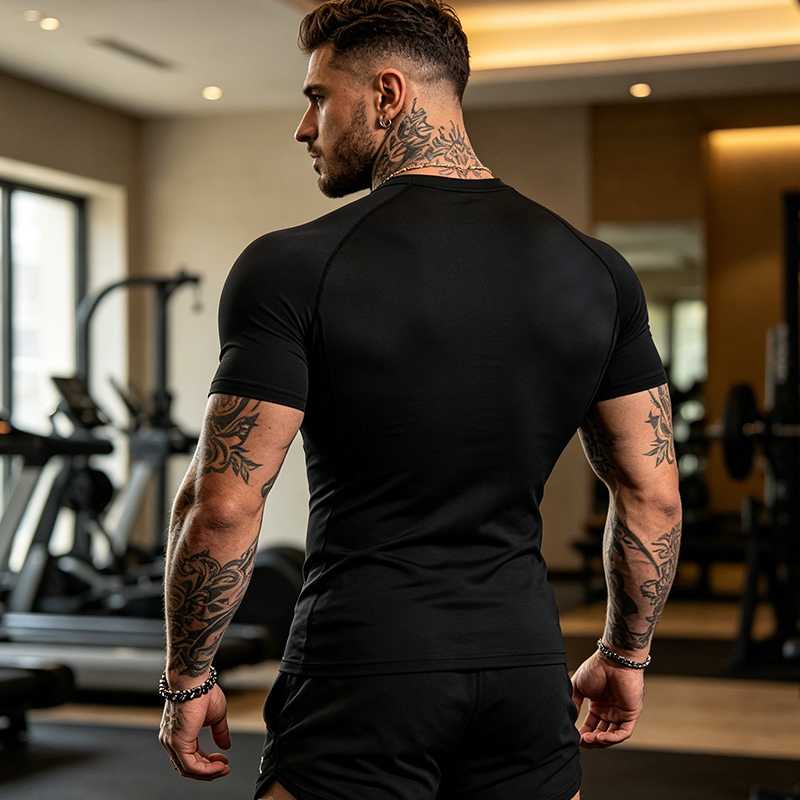 Men's Print Compression Shirts - Base Layer Top recension och pris