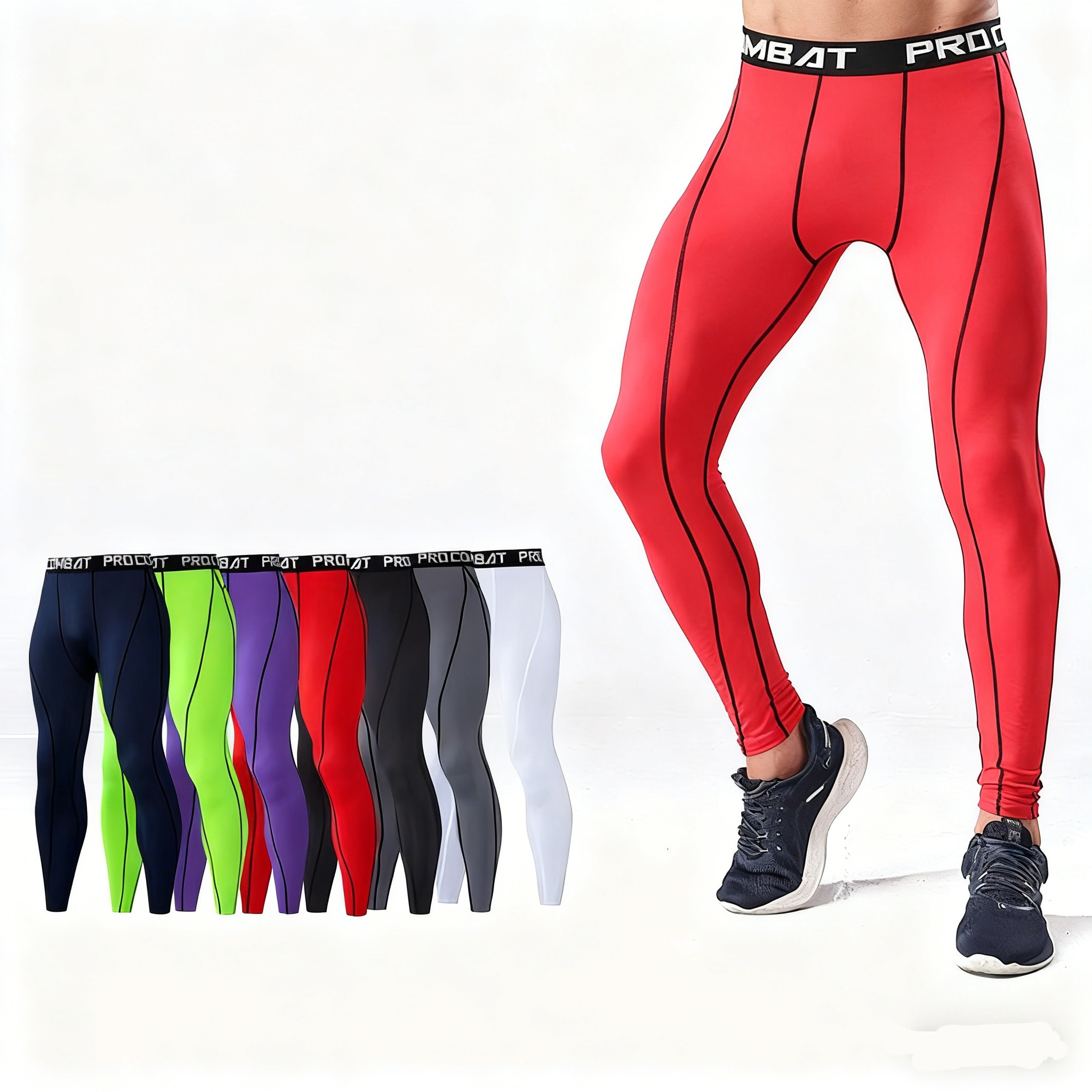 2026 Male Cool Dry Leggings Sp - Compression Shorts Athletes recension och pris