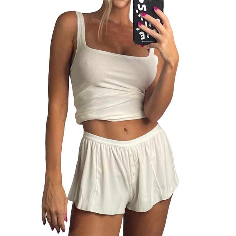FX-Women Summer Lounge Set Rib - Tank Top Ribbed recension och pris
