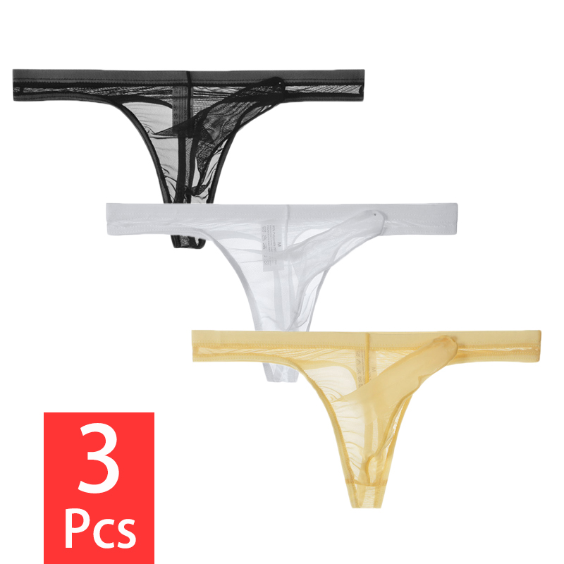 3Pcs/lot Men Underwear T-Back  - Multi Pack Underwear recension och pris