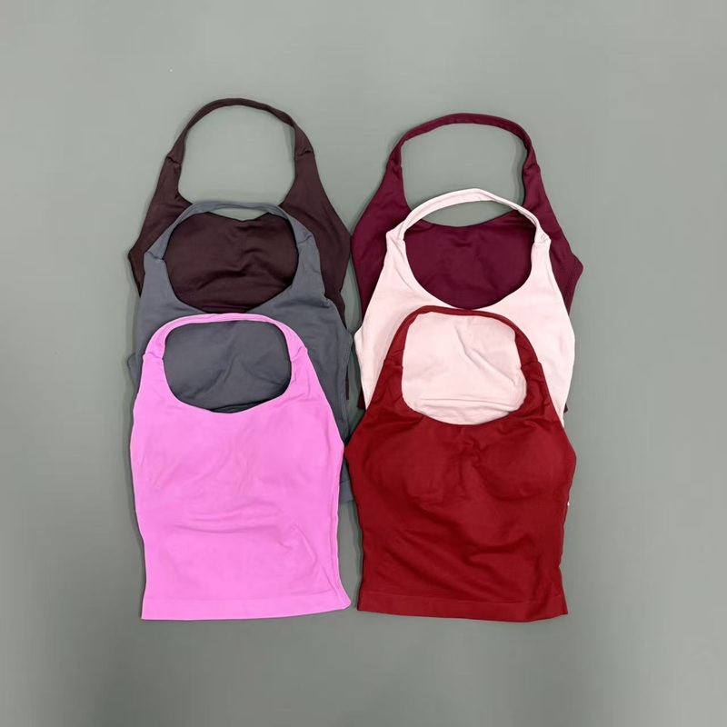 Yoga Tank Top Women Seamless O - Suspender Tank Top recension och pris