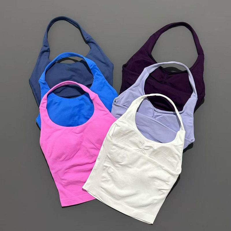 Yoga Tank Top Women Seamless O - Suspender Tank Top recension och pris