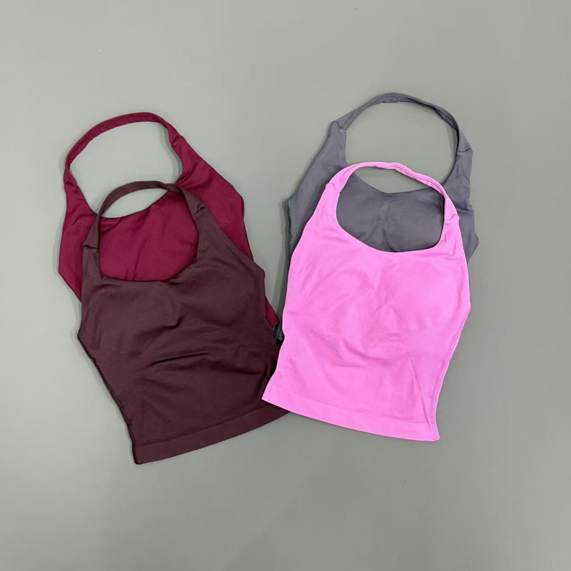 Yoga Tank Top Women Seamless O - Suspender Tank Top recension och pris