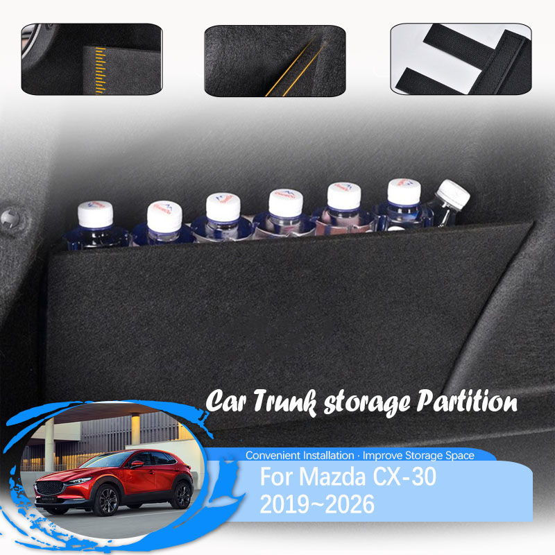 Car Rear Trunk Storage Partiti - Bamboo Fiber Trunk recension och pris