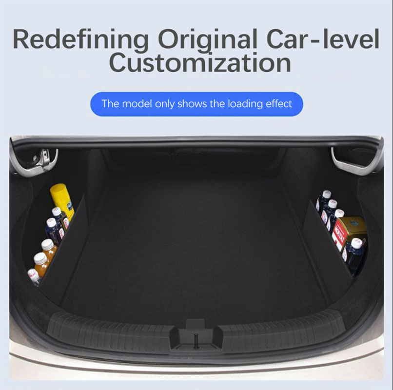 Car Rear Trunk Storage Partiti - Bamboo Fiber Trunk recension och pris