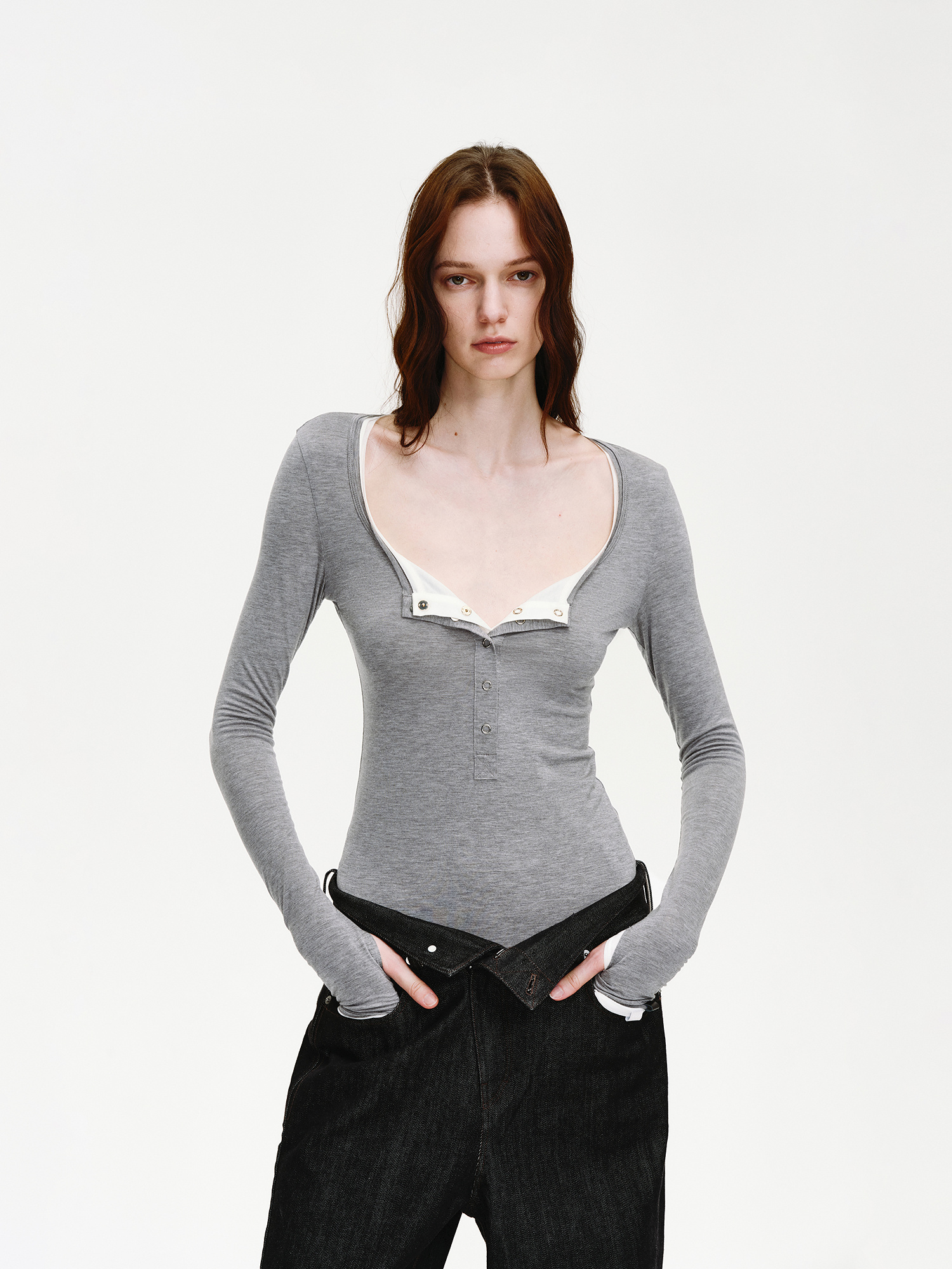 Fuzhen Long Sleeve Knitted Mix - Base Layer Top recension och pris