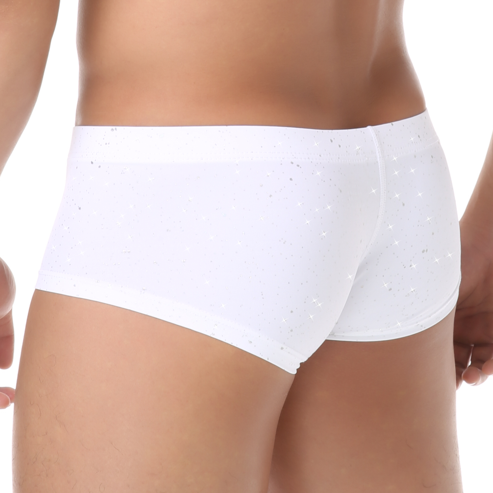Men Sequin Boxers Shorts Sport - Pouch Boxer Pouch recension och pris