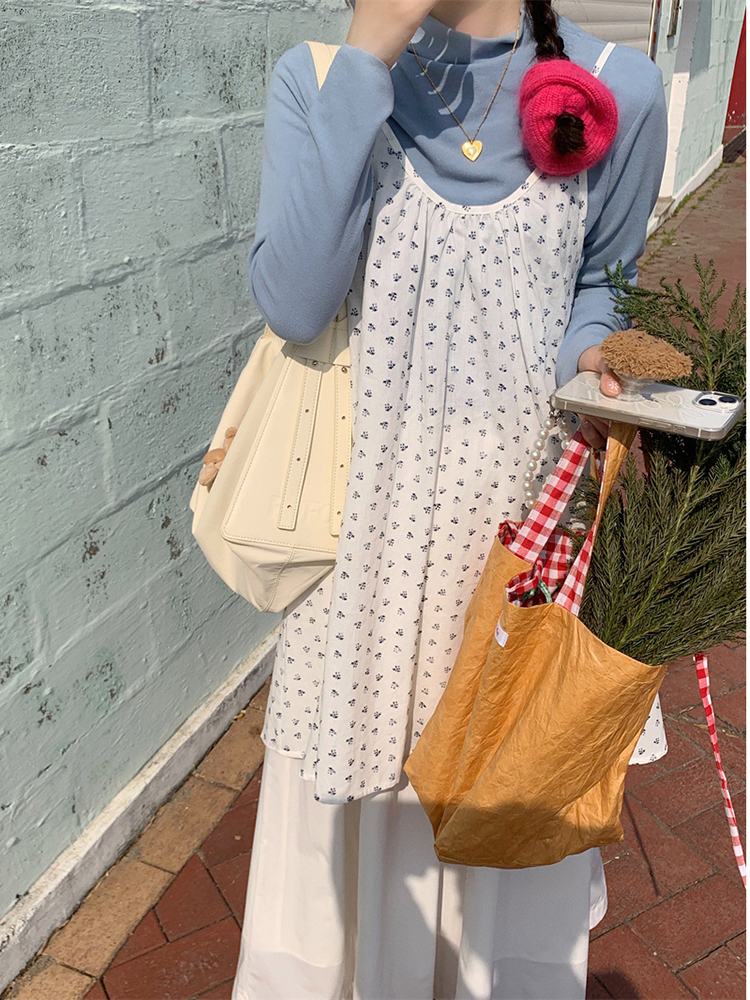 Fashionable Floral Print Halte - Base Layer Top recension och pris
