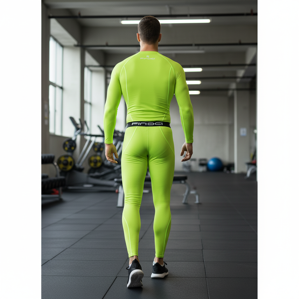 FINDCI Men's Sports Running Se - Compression Long Pant recension och pris