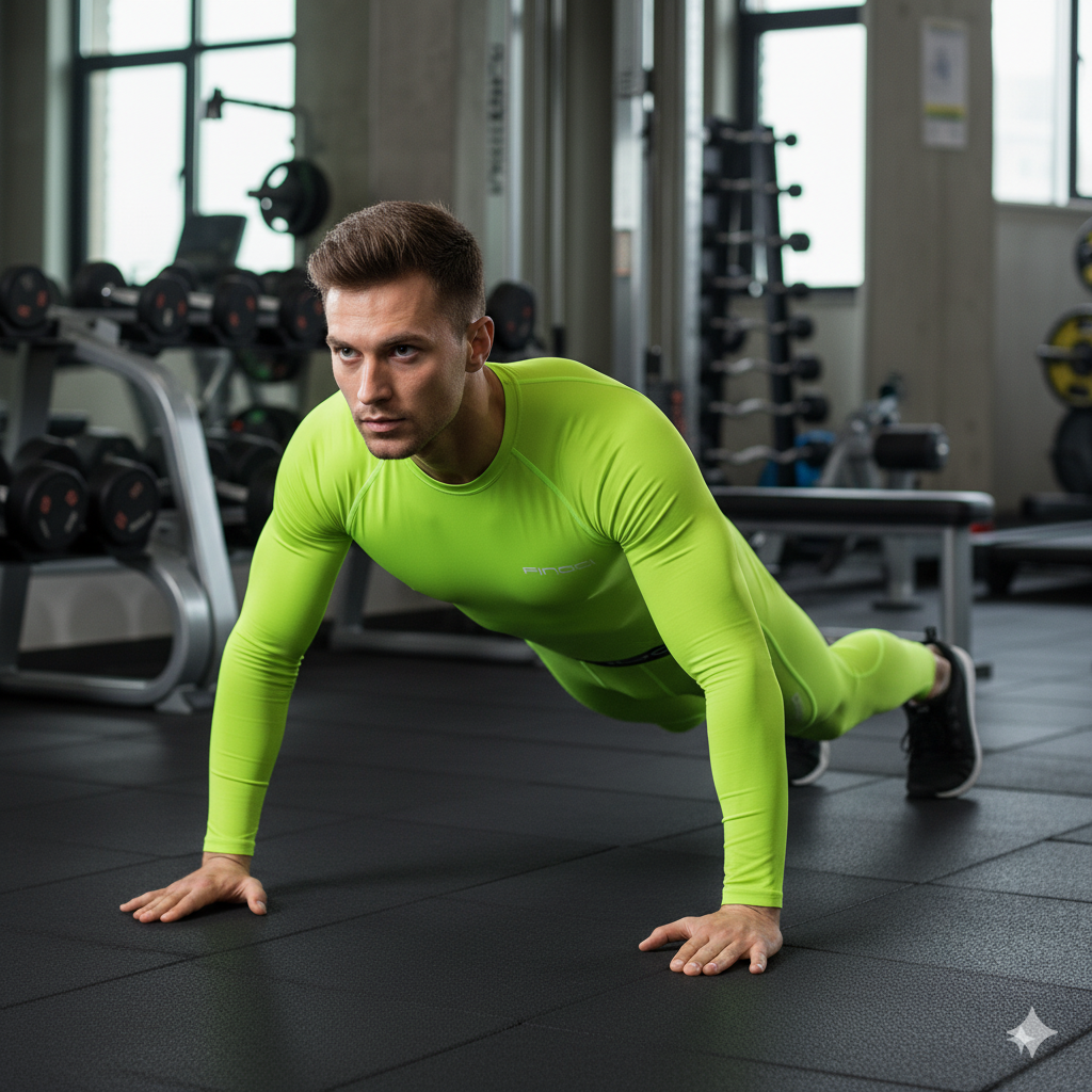 FINDCI Men's Sports Running Se - Compression Long Pant recension och pris