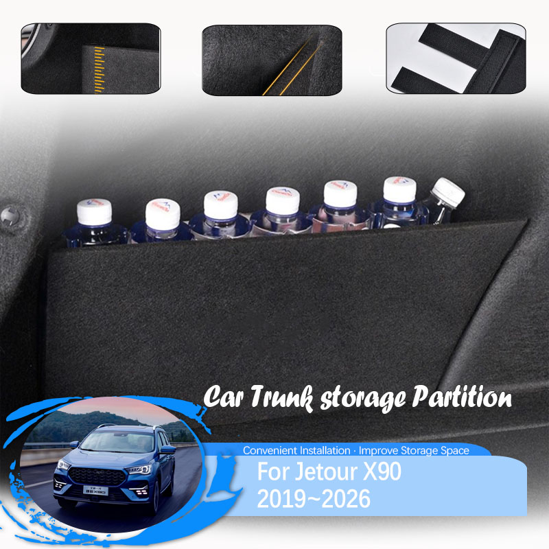 Car Cargo Storage Partition Fo - Bamboo Fiber Trunk recension och pris