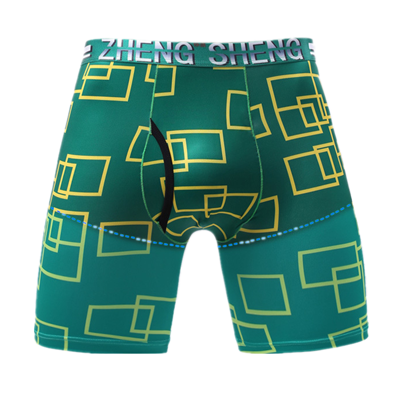 Mens Underwear Boxers Shorts H - Long Leg Trunk Men recension och pris