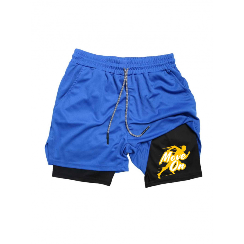 Summer Breathable Two-in-one D - Compression Shorts Athletes recension och pris