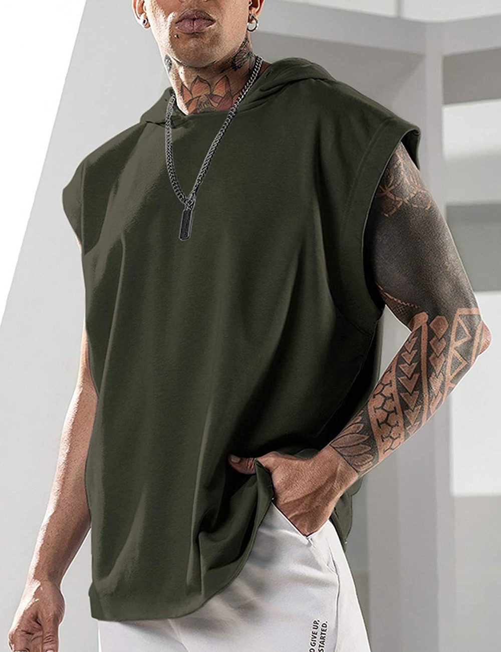 Summer Men's Mesh Gym Vest Qui - Sleeveless Undershirt recension och pris