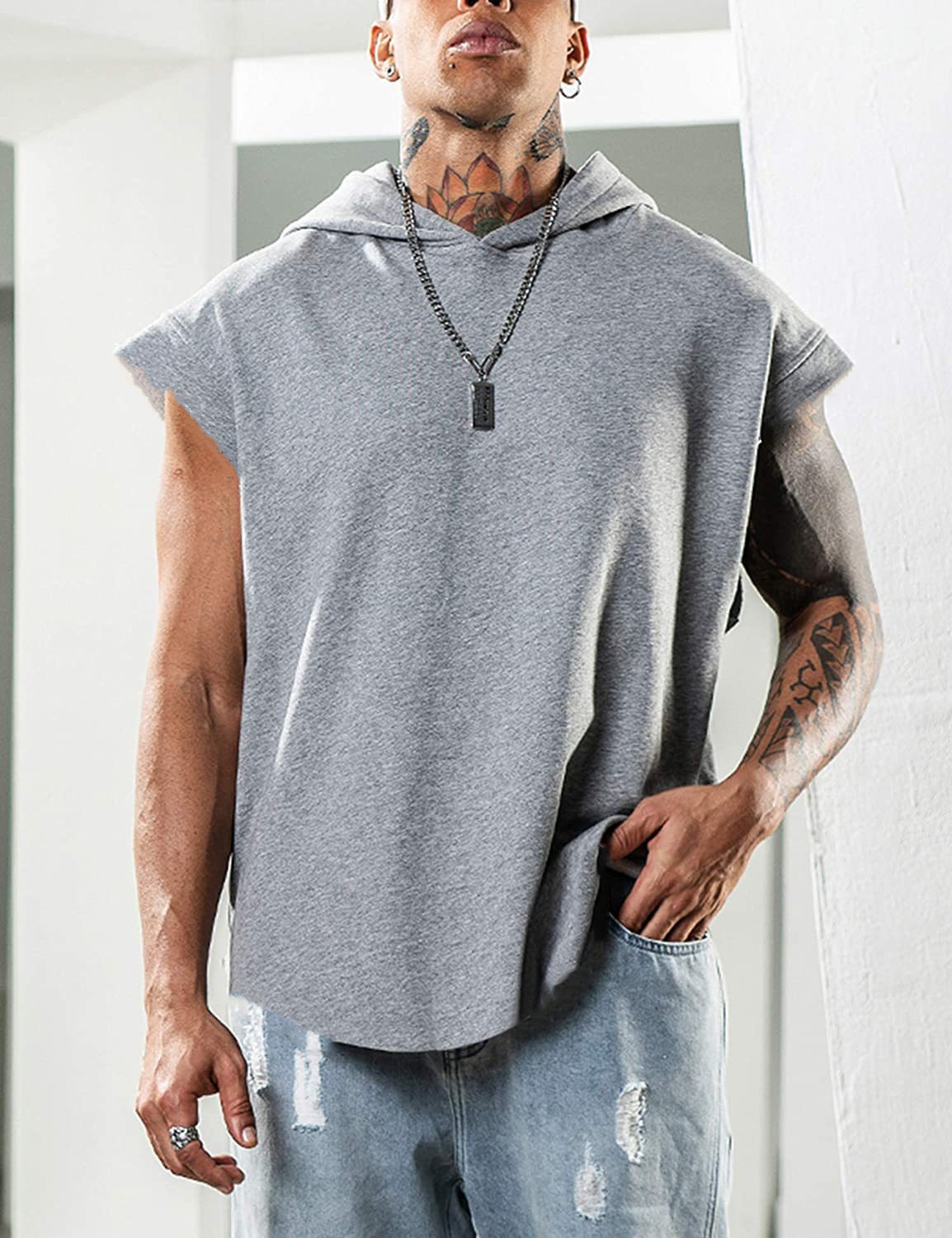 Summer Men's Mesh Gym Vest Qui - Sleeveless Undershirt recension och pris